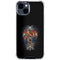 Gothic Dragon & Skull Cross by Sarah Richter iPhone 15 Clear Case