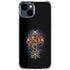 Gothic Dragon & Skull Cross by Sarah Richter iPhone 15 Clear Case