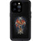 Gothic Dragon & Skull Cross by Sarah Richter iPhone 15 Pro Waterproof Case