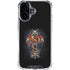 Gothic Dragon & Skull Cross by Sarah Richter iPhone 16 Clear Case