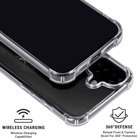 Gothic Dragon & Skull Cross by Sarah Richter iPhone 16 Plus MagSafe Case