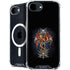 Gothic Dragon & Skull Cross by Sarah Richter iPhone 16e MagSafe Case
