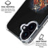 Gothic Dragon & Skull Cross by Sarah Richter iPhone 17 Clear Case