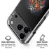 Gothic Dragon & Skull Cross by Sarah Richter iPhone 18 Pro Clear Case