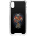 Gothic Dragon & Skull Cross by Sarah Richter iPhone XS Clear Case