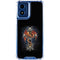 Gothic Dragon & Skull Cross by Sarah Richter Moto G Play 4G (2024) Clear Case