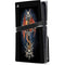 Gothic Dragon & Skull Cross by Sarah Richter PS5 Pro Disk Console Skin