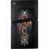 Gothic Dragon & Skull Cross by Sarah Richter PS5 Pro Disk Console Skin
