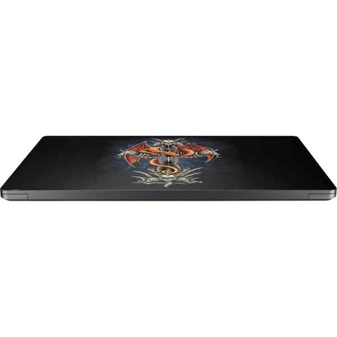 Gothic Dragon & Skull Cross by Sarah Richter Surface Laptop 7 13.8in Skin