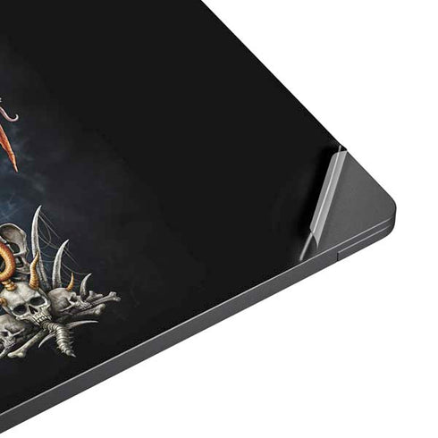 Gothic Dragon & Skull Cross by Sarah Richter Surface Laptop 7 13.8in Skin