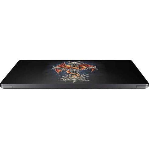 Gothic Dragon & Skull Cross by Sarah Richter Surface Laptop 7 15in Skin