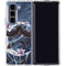 Gothic Moon with Bats and Flowers by Sarah Richter Galaxy Z Fold5 5G Clear Case