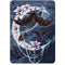 Gothic Moon with Bats and Flowers by Sarah Richter Apple iPad Pro Skin