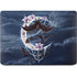 Gothic Moon with Bats and Flowers by Sarah Richter Apple MacBook Air Skin