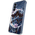 Gothic Moon with Bats and Flowers by Sarah Richter Galaxy A35 5G Clear Case