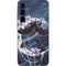 Gothic Moon with Bats and Flowers by Sarah Richter Galaxy A36 5G Skin