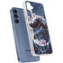 Gothic Moon with Bats and Flowers by Sarah Richter Galaxy A55 5G Clear Case