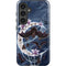 Gothic Moon with Bats and Flowers by Sarah Richter Galaxy S25 Impact Case