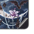 Gothic Moon with Bats and Flowers by Sarah Richter Galaxy S25 Plus Skin