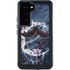 Gothic Moon with Bats and Flowers by Sarah Richter Galaxy S24 Waterproof Case