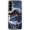 Gothic Moon with Bats and Flowers by Sarah Richter Galaxy S26 Clear Case