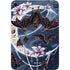 Gothic Moon with Bats and Flowers by Sarah Richter Apple iPad Mini Skin
