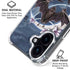 Gothic Moon with Bats and Flowers by Sarah Richter iPhone 16 MagSafe Case