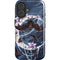 Gothic Moon with Bats and Flowers by Sarah Richter iPhone 16 Plus Magsafe Impact Case