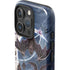Gothic Moon with Bats and Flowers by Sarah Richter iPhone 16 Pro Impact Case