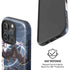 Gothic Moon with Bats and Flowers by Sarah Richter iPhone 16 Pro Magsafe Impact Case