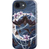 Gothic Moon with Bats and Flowers by Sarah Richter iPhone 16e Impact Case