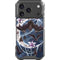 Gothic Moon with Bats and Flowers by Sarah Richter iPhone 18 Pro Clear Case