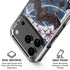 Gothic Moon with Bats and Flowers by Sarah Richter iPhone 18 Pro Clear Case