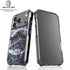 Gothic Moon with Bats and Flowers by Sarah Richter iPhone 18 Pro Clear Case