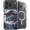 Gothic Moon with Bats and Flowers by Sarah Richter iPhone 18 Pro Max MagSafe Case