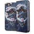 Gothic Moon with Bats and Flowers by Sarah Richter iPhone 7 Folio Case