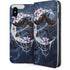 Gothic Moon with Bats and Flowers by Sarah Richter iPhone 8 Folio Case