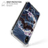 Gothic Moon with Bats and Flowers by Sarah Richter iPhone X/XS Clear Case