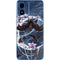 Gothic Moon with Bats and Flowers by Sarah Richter Moto G Play 4G (2024) Skin