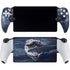 Gothic Moon with Bats and Flowers by Sarah Richter PlayStation Portal Remote Player Skin