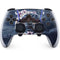 Gothic Moon with Bats and Flowers by Sarah Richter PS5 DualSense Edge Pro Controller Skin
