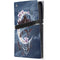 Gothic Moon with Bats and Flowers by Sarah Richter PS5 Pro Console Skin