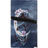 Gothic Moon with Bats and Flowers by Sarah Richter PS5 Pro Console Skin