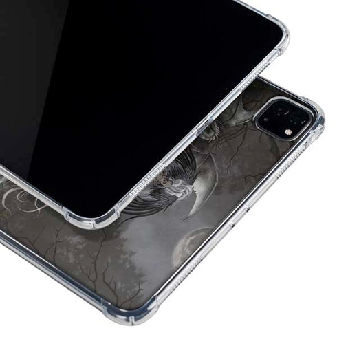 Gothic Princess with Silver Dragon by Nene Thomas iPad Cases