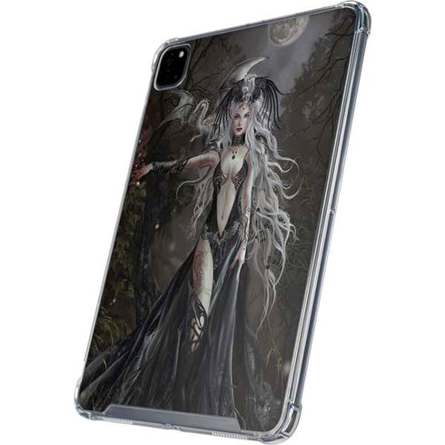 Gothic Princess with Silver Dragon by Nene Thomas iPad Cases