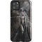 Gothic Princess with Silver Dragon by Nene Thomas iPhone Cases