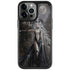 Gothic Princess with Silver Dragon by Nene Thomas iPhone Cases