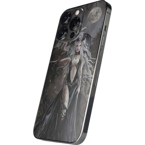 Gothic Princess with Silver Dragon by Nene Thomas iPhone 15 Pro Max Skin