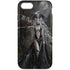 Gothic Princess with Silver Dragon by Nene Thomas iPhone Cases