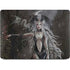 Gothic Princess with Silver Dragon by Nene Thomas Apple MacBook Pro 16-inch Skin